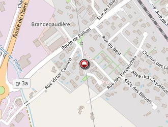 Carte de G.t.a Grenoble à Voreppe