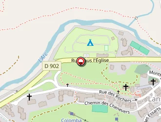 Carte de Centre U.c.p.a. à Lanslevillard