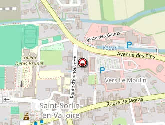 Carte de Auto Ecole De La Valloire à Saint-sorlin-en-valloire