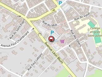 Carte de Arts Et Sports En Brivadois à Brioude