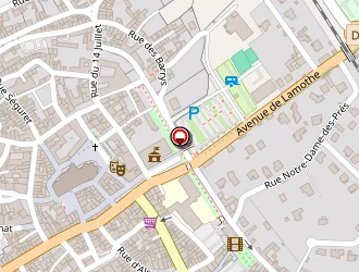 Carte de Boulangerie Garnier à Brioude