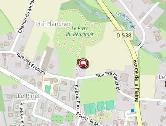 Carte de Ecole Publique à Lens-lestang