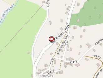 Carte de Vde (vaure Damien Electricité) à Savas