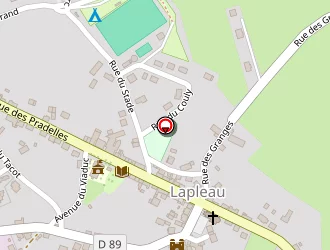 Carte de La Poste à Lapleau