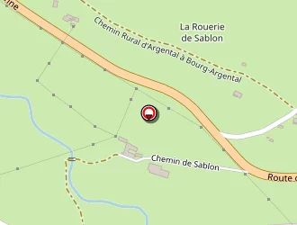 Carte de Thomas Grégory à Bourg-argental