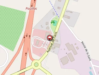 Carte de Europlac à Chevanceaux