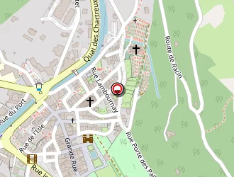 Carte de B.v. Commerce à Voreppe