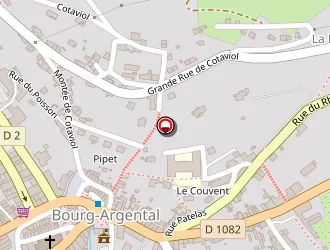 Carte de Quiblier Philippe à Bourg-argental