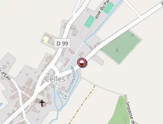 Carte de Café Des Sports à Celles