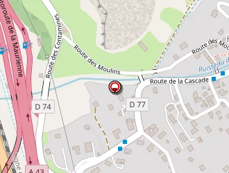 Carte de Chatterie De Van Et Chat à Hermillon