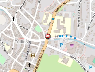 Carte de Tessaro Patricia à Tullins