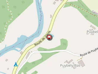 Carte de Le Clupeau à Cherveix-cubas