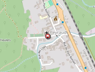 Carte de Auberge Des Pêcheurs à Peyraud