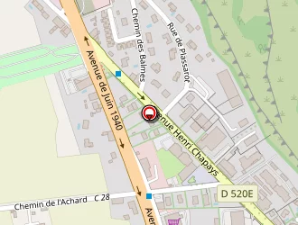 Carte de Bodycote à Voreppe