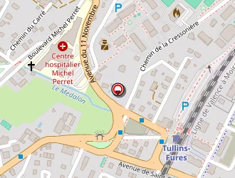 Carte de Café De La Gare à Tullins