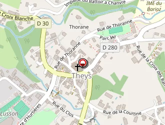 Carte de Pharmacie Dumas à Theys