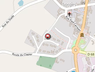 Carte de Leblanc Vidal Catherine à Sorges