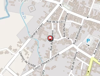 Carte de Lebigre Solange à Lesparre-médoc