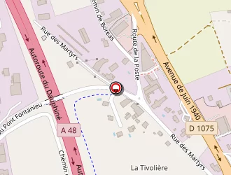 Carte de Relais De La Roize à Voreppe