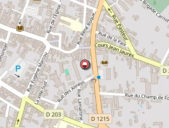 Carte de Office Detourisme Coeur Médoc à Lesparre-médoc