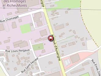 Carte de Speedy Briva Speed à Brioude