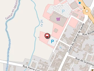 Carte de Optic 2000 As2m Optique à Lesparre-médoc