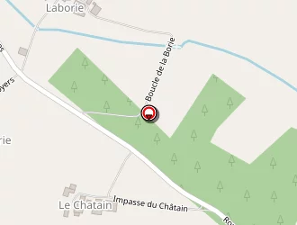 Carte de Ferme Du Châtain à Celles