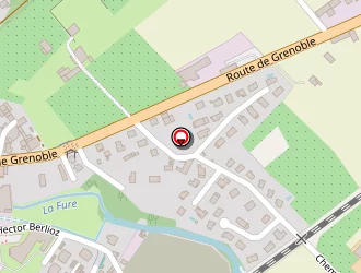 Carte de Correard Entreprise à Tullins