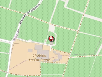 Carte de Domaines C.g.r à Blaignan