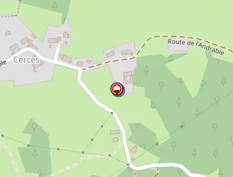 Carte de Gaec De Cerces à Tiranges