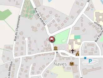 Carte de La Poste à Naves