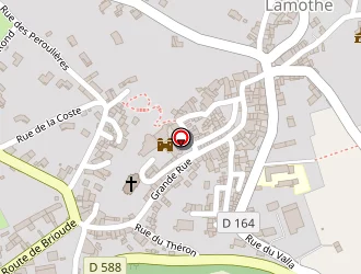 Carte de Courriol Jean à Lamothe