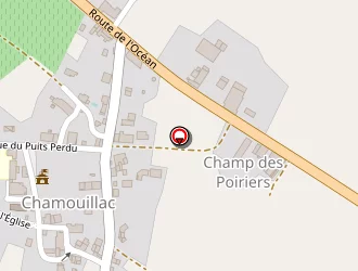 Carte de Bazatole à Chamouillac