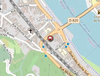 Carte de Cheze Catherine à Serrières