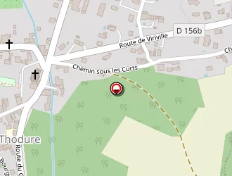 Carte de Boulangerie Patisserie Joud Philippe à Thodure