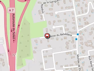 Carte de Les Amis De L'entracte à Chanas