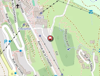 Carte de Hotel Le Piolet à Menuires (les)