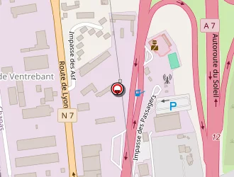 Carte de Snep à Chanas