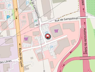 Carte de Au Bon Tuyau à Chanas