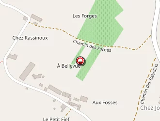 Carte de Les Bellesvues à Mérignac