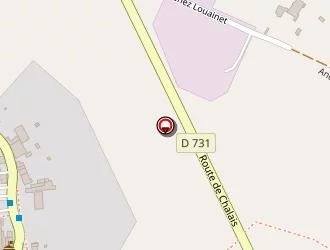 Carte de Fillon Jennifer à Brossac