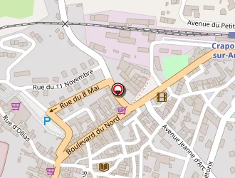 Carte de Mairie à Saint-jean-d'aubrigoux