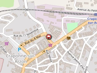 Carte de Chappon Et Fils à Craponne-sur-arzon