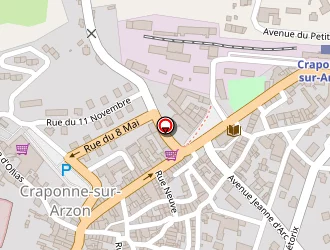 Carte de Pourrat à Craponne-sur-arzon