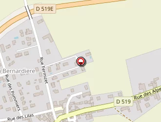 Carte de Dubard Jacques à Bougé-chambalud