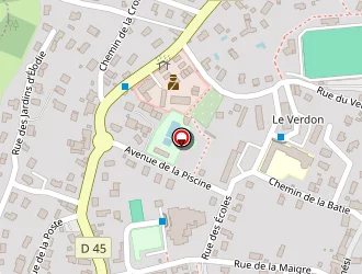 Carte de Café De La Place à Renage