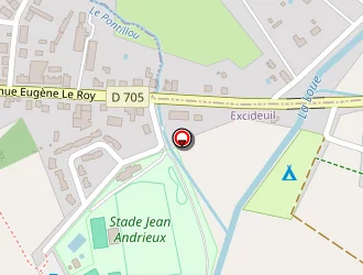 Carte de Piscine à Excideuil