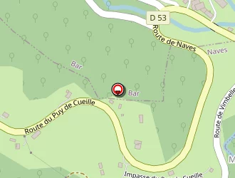 Carte de La Rosabelle à Naves