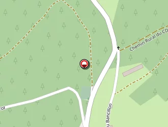 Carte de Les Trois Etangs à Malvières