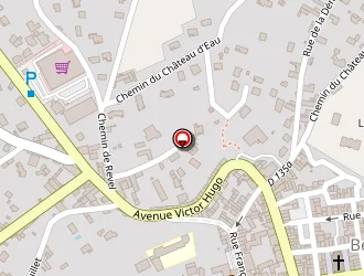 Carte de Cabinet Oudot Roux à Beaurepaire